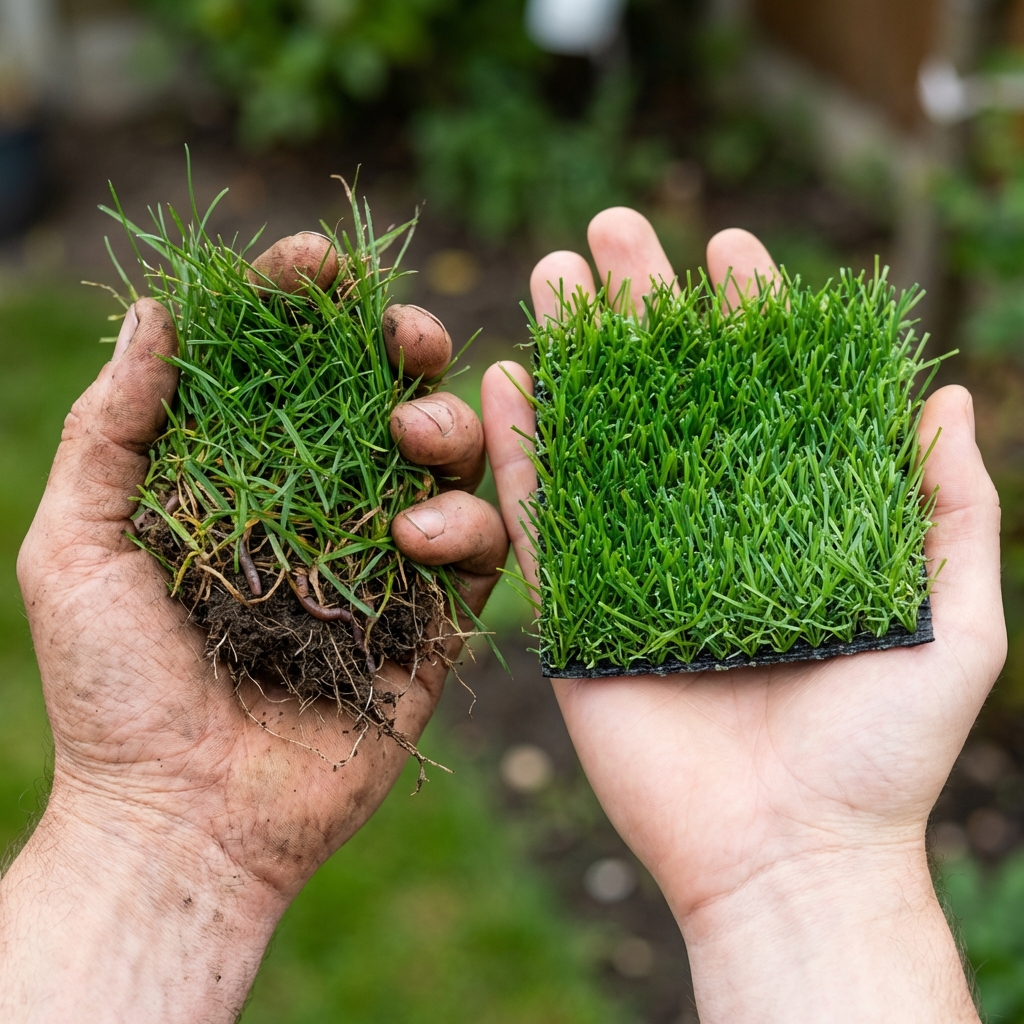 Top 5 Advantages of Natural Lawn Grass Over Artificial Turf
